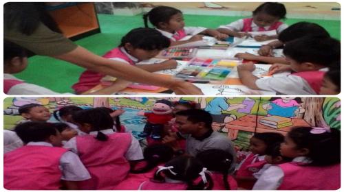Foto Kegiatan Kunjungan TK Mentari