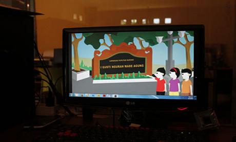 Foto Kegiatan Publikasi dan Sosialisasi Cerpen 2014