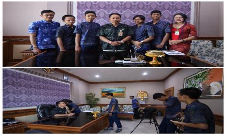 Foto Kunjungan SMK Teknologi Denpasar