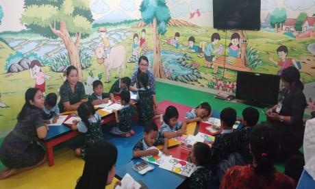 Foto Kunjungan Siswa-siswi Paud Sekar Tunas Mandiri