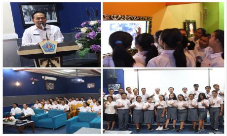Foto Kunjungan dari SMA PGRI 4 Denpasar