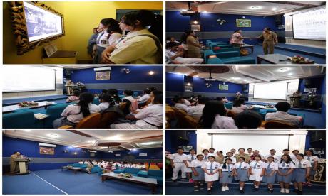 Foto Kunjungan dari SMA TP45 Denpasar