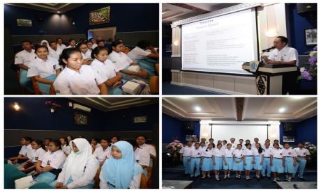 Foto Kunjungan dari SMK Farmasi Saraswati Denpasar 