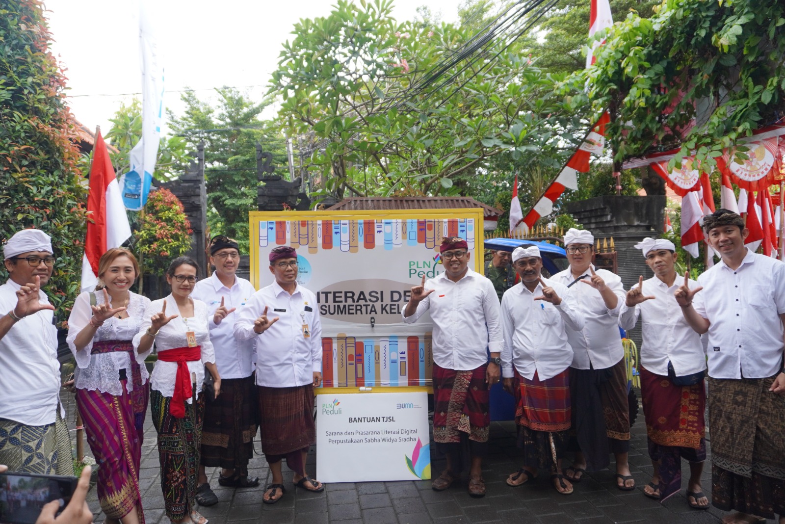 Optimalisasi Dana Bantuan TJSL Desa Sumerta Kelod, dana bantuan tersebut akan dipergunakan untuk  me