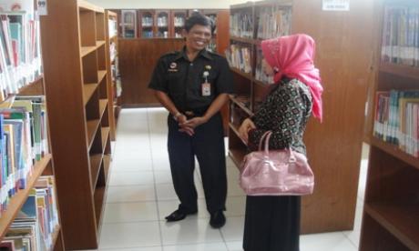 BPAD TERIMA KUNJUNGAN PERPUSTAKAAN LAHAT