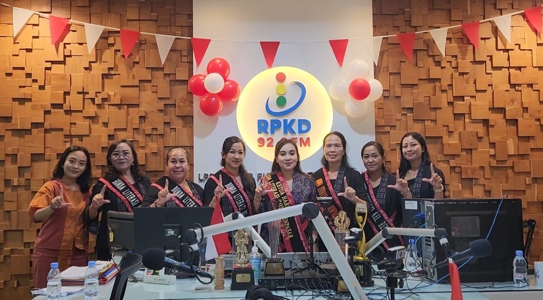 Kegiatan Mesatua Bali dalam Program Pembelajaran Bahasa Bali bersama Ketua Harian Bunda Literasi Kota Denpasar 