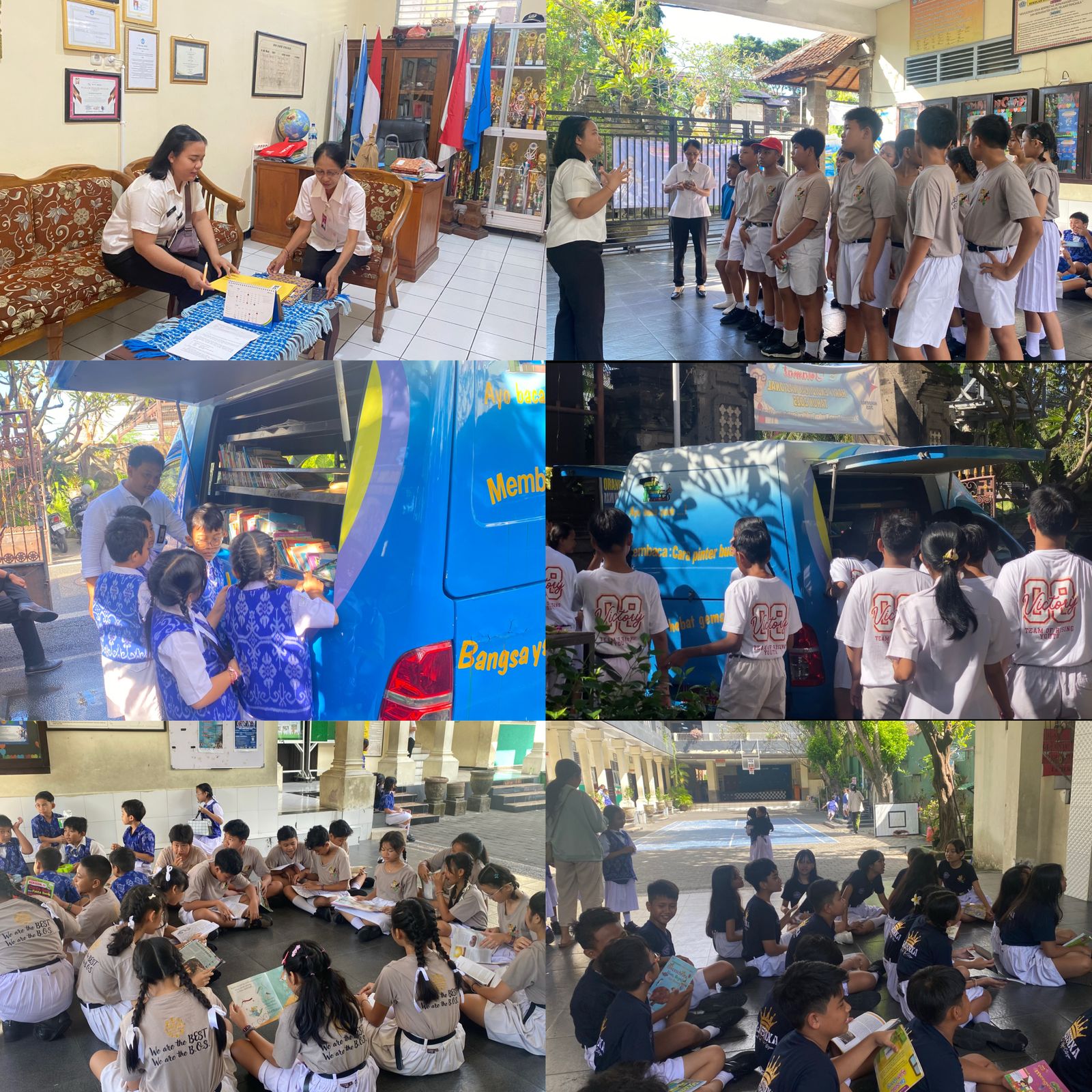 Perpustakaan Keliling (Pusling) - SDN 8 Dauh Puri