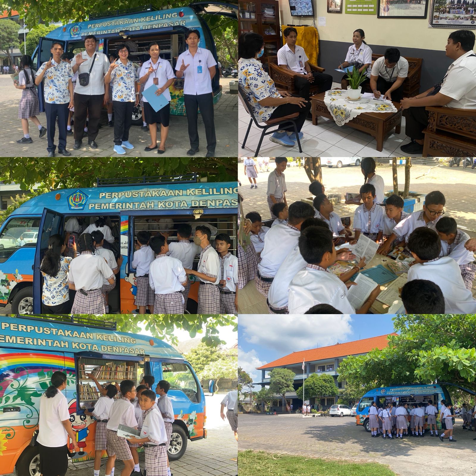 Perpustakaan Keliling (Pusling) - SMP Cipta Dharma