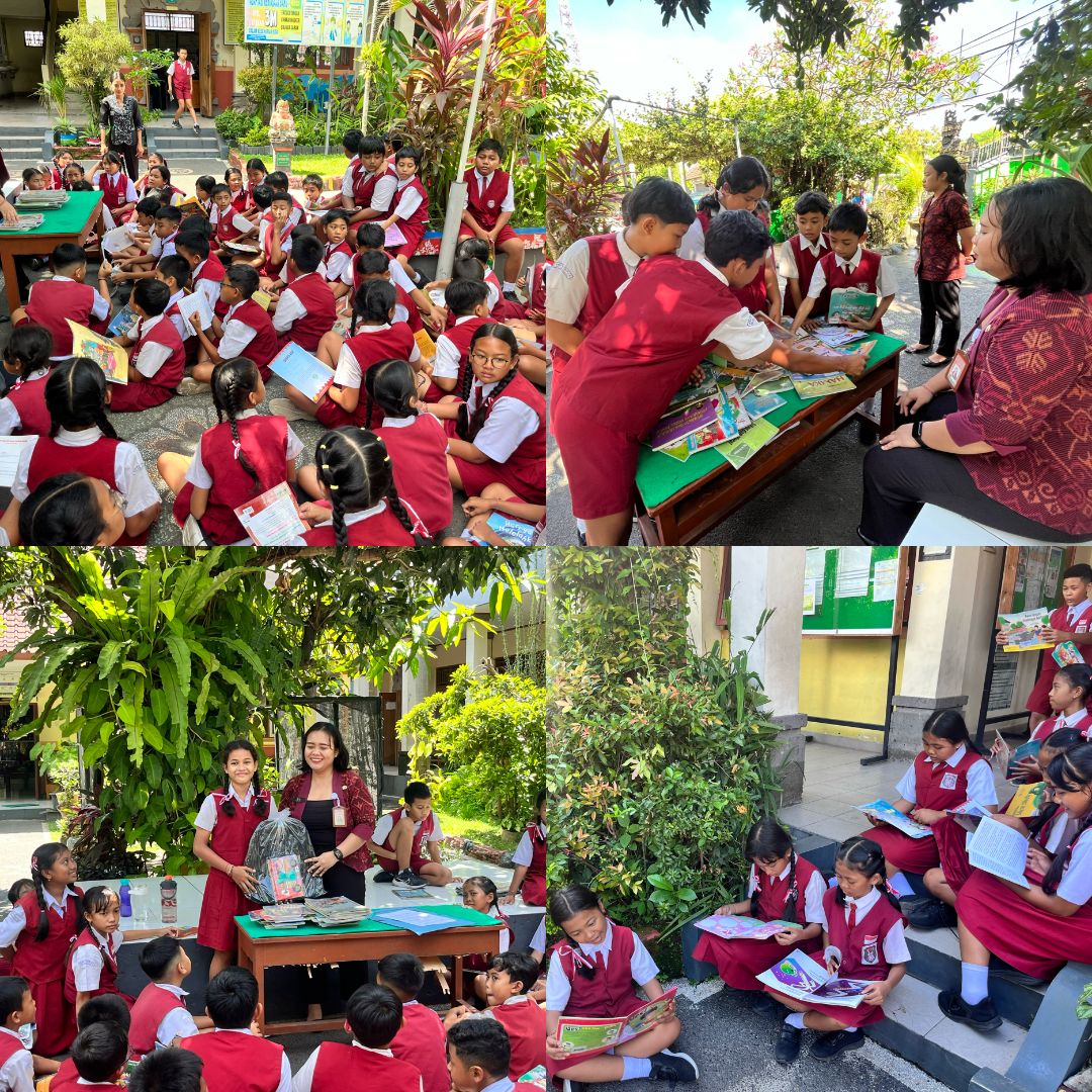 Perpustakaan Keliling (Pusling) - SDN 5 Tonja Kota Denpasar