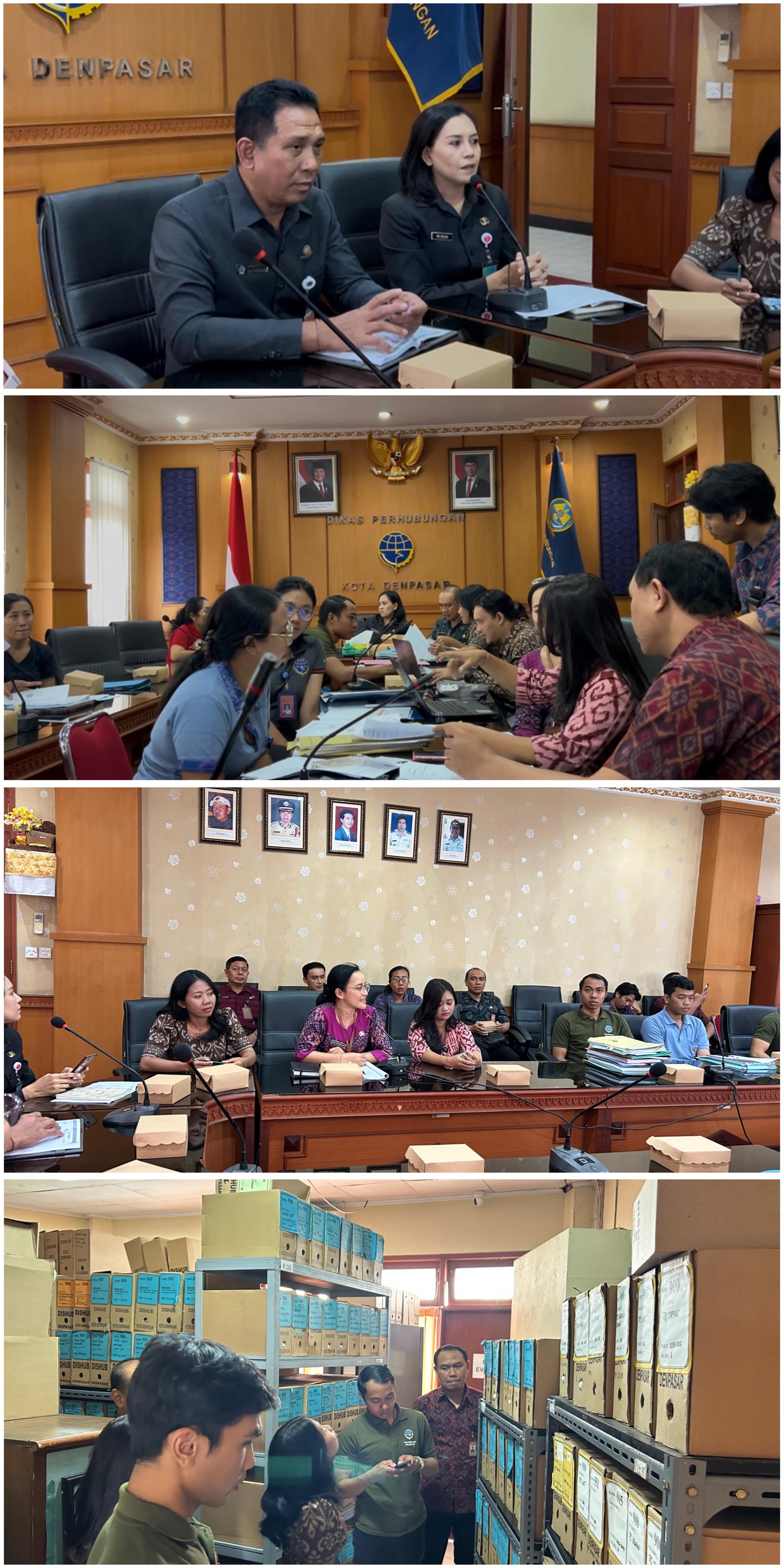 Pengawasan Kearsipan dengan Istrumen ASKI Tahun 2025 - DISHUB