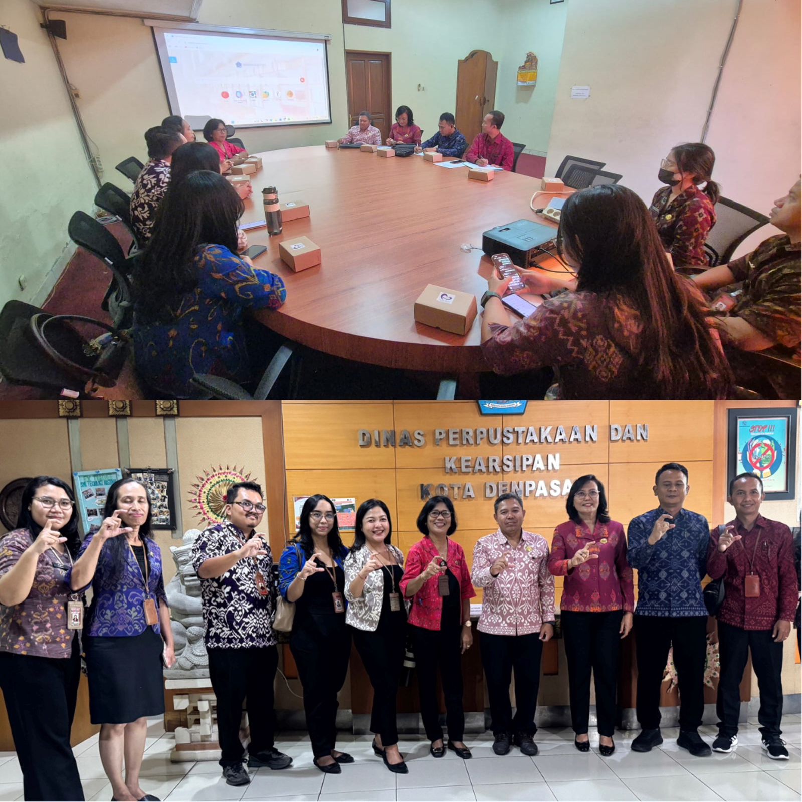 VISITASI MONEV PPID OLEH KOMISI INFORMASI PROVINSI BALI