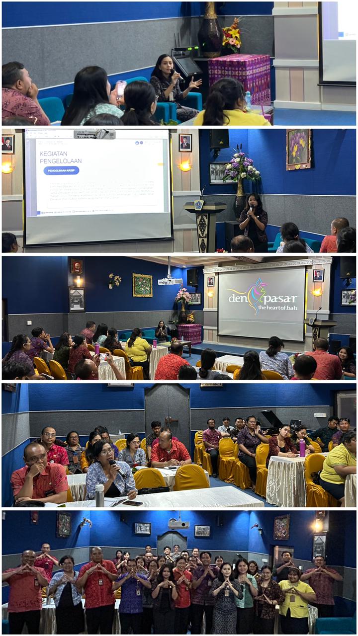 Sharing Session Arsiparis Kota Denpasar - Technical Meeting