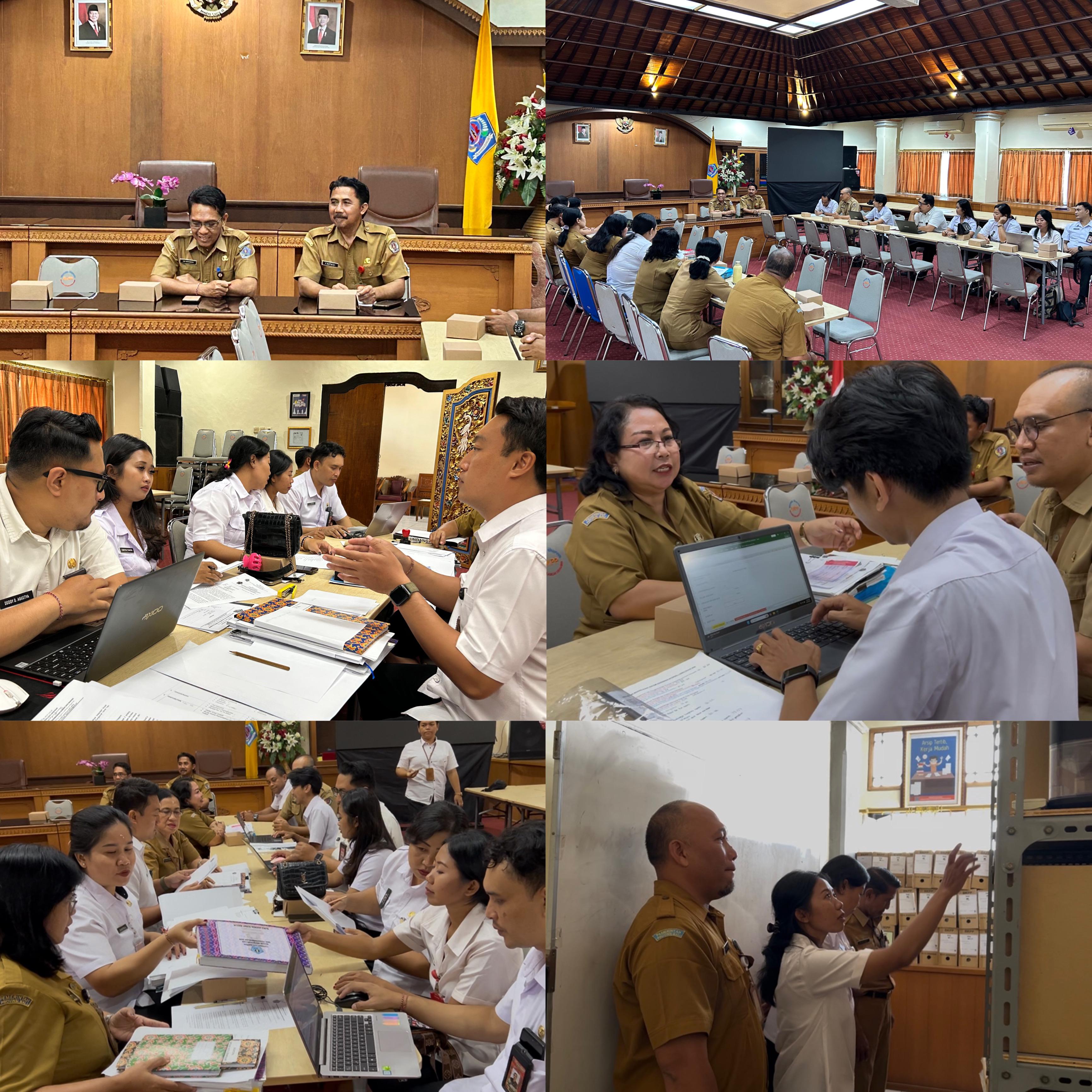 Pengawasan Kearsipan dengan Istrumen ASKI Tahun 2025 - BKPSDM