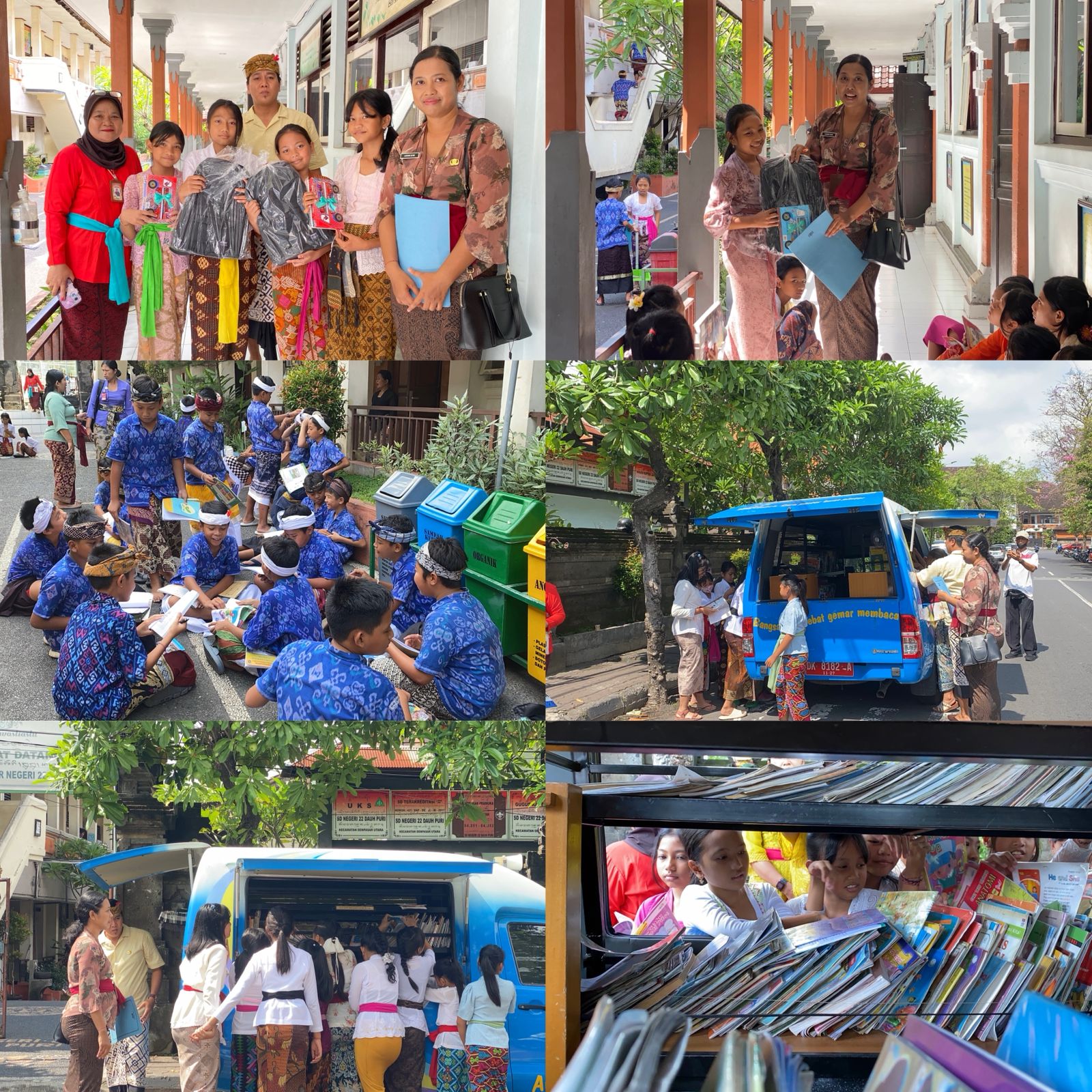 Perpustakaan Keliling (Pusling) - SDN 22 Dauh Puri