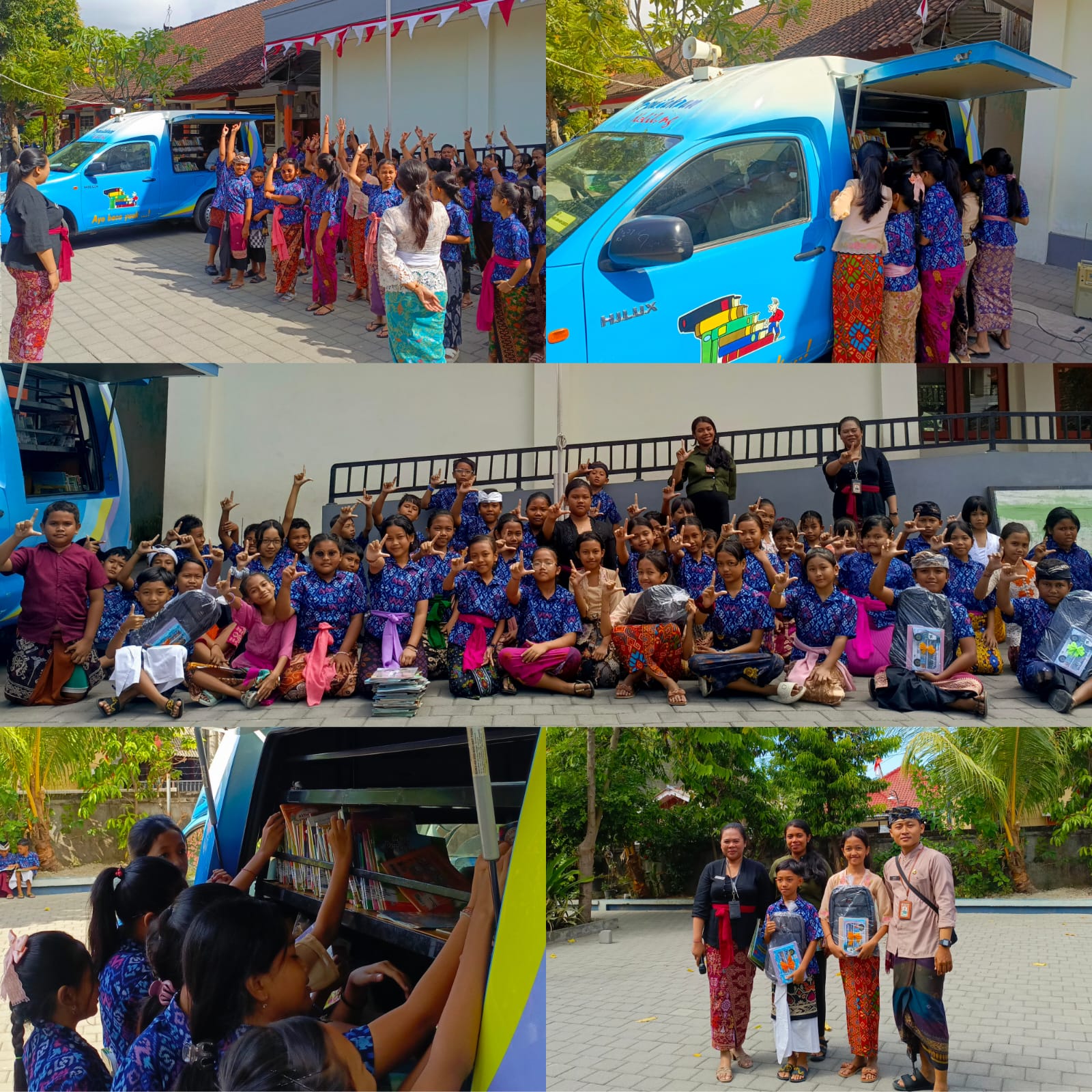 Perpustakaan Keliling (Pusling) - SDN 11 Sesetan Kota Denpasar
