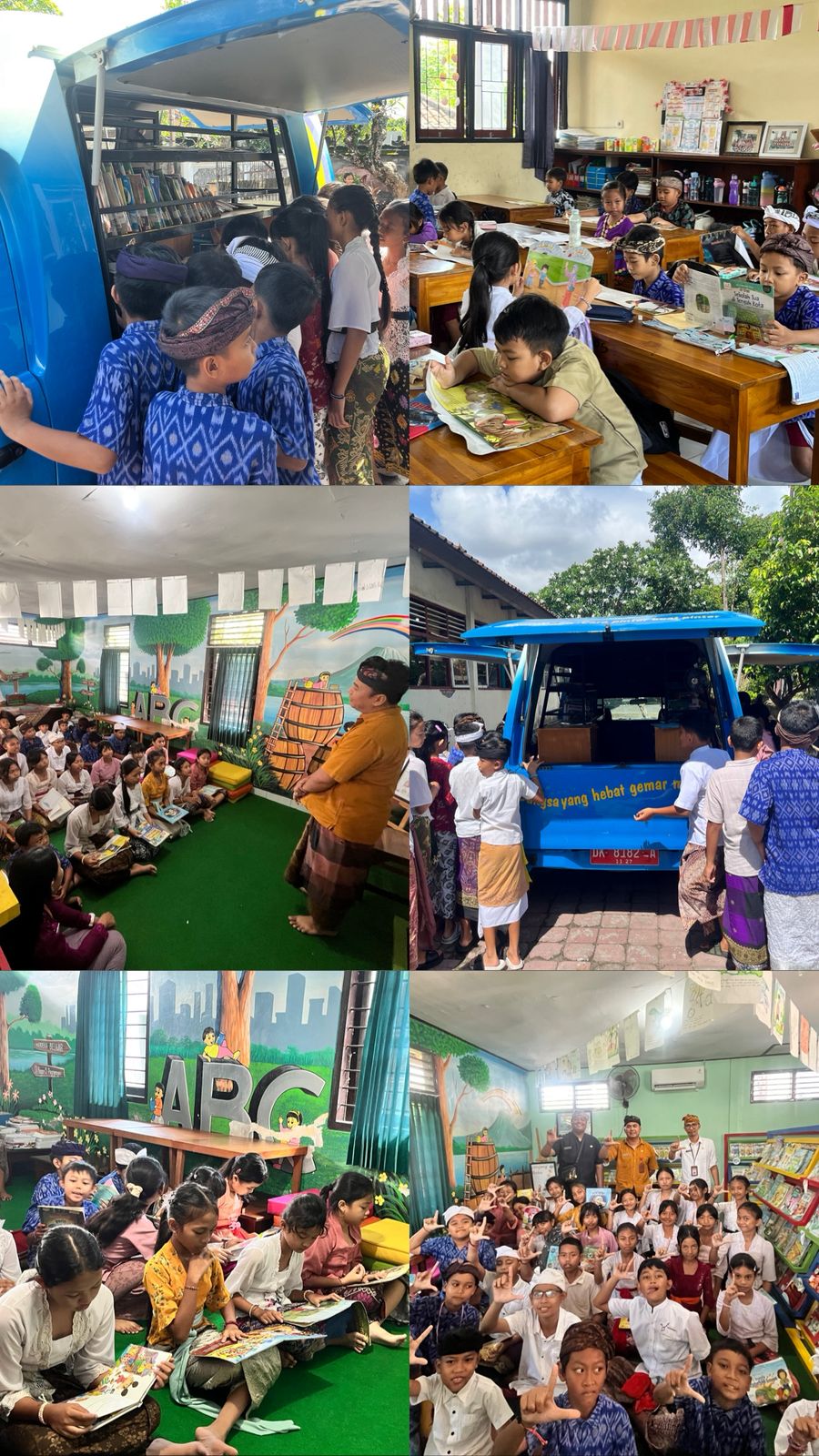 Perpustakaan Keliling (Pusling) - SDN 5 Peguyangan Kota Denpasar