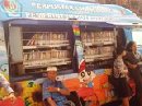 PERPUSTAKAAN KELILING MERIAHKAN PAMERAN PELAYANAN PUBLIK DALAM RANGKA HUT KOTA DENPASAR KE-19.