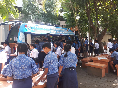 Kegiatan Pusling Bertempat di SMPN 9 Denpasar