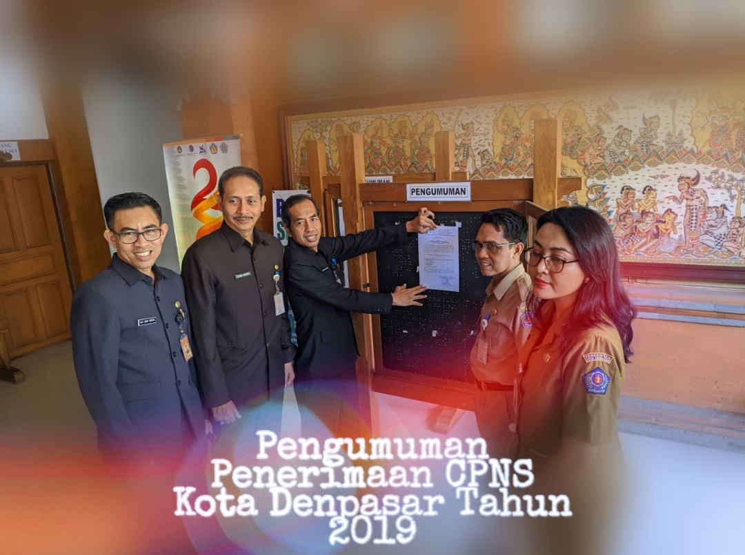 Seleksi Penerimaan CPNS Tahun 2019 Pemerintah Kota Denpasar
