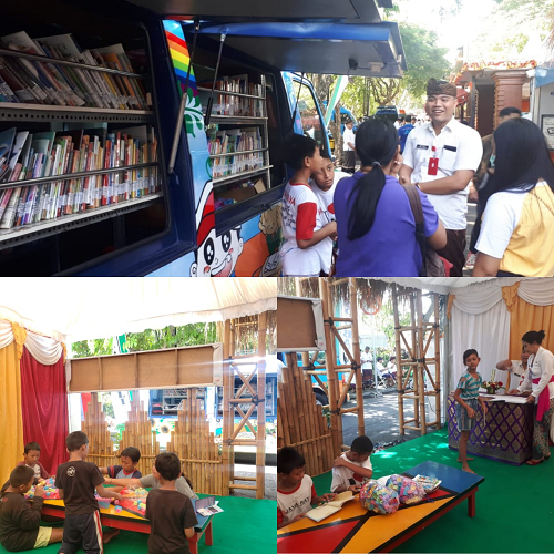 Stand Dinas Perpustakaaan dan Kearsipan Kota Denpasar 2020