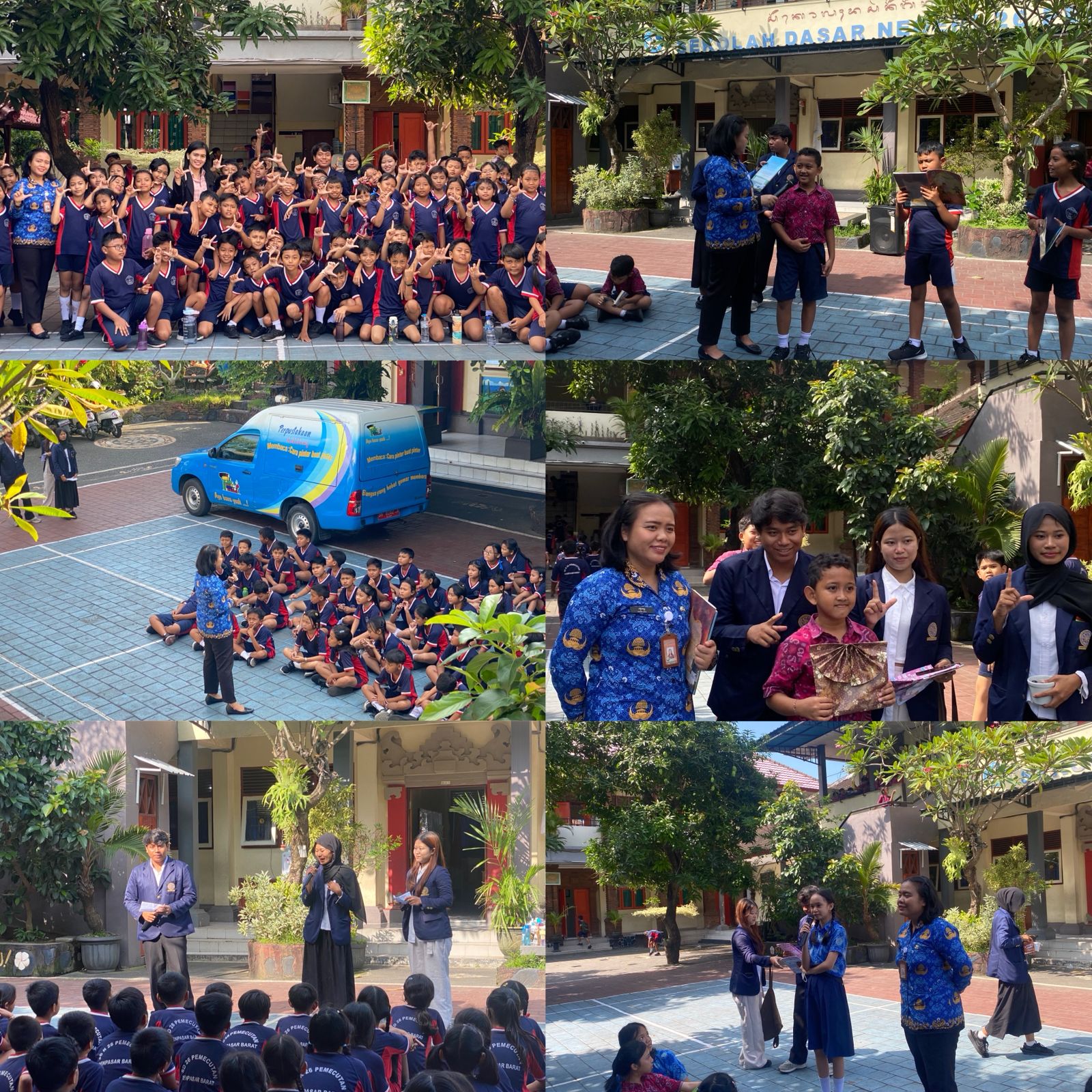 Perpustakaan Keliling (Pusling) - SDN 26 Pemecutan Denpasar
