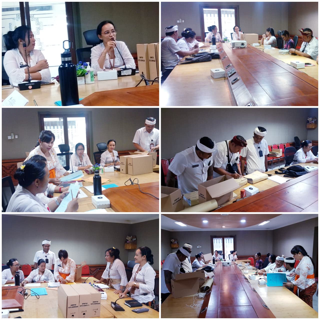Kearsipan - Rapat verifikasi pemindahan arsip inaktif di DPMPTSP