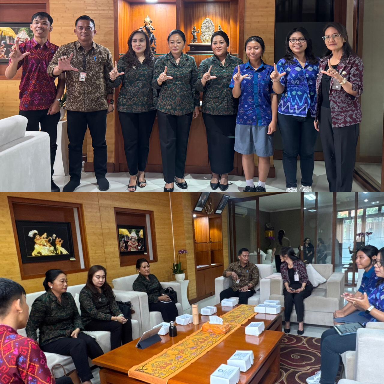 Bunda Literasi - Audiensi Yayasan BasaIbu Wiki dan Basabali Wiki dengan Bunda Literasi Kota Denpasar
