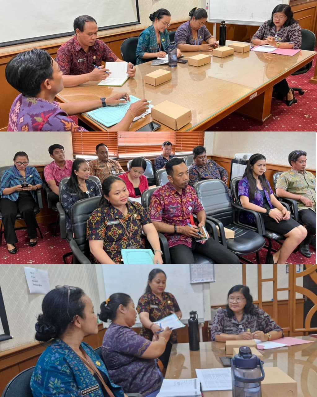 Rapat Persiapan Penilaian Pemusnahan Arsip – DPKP Kota Denpasar
