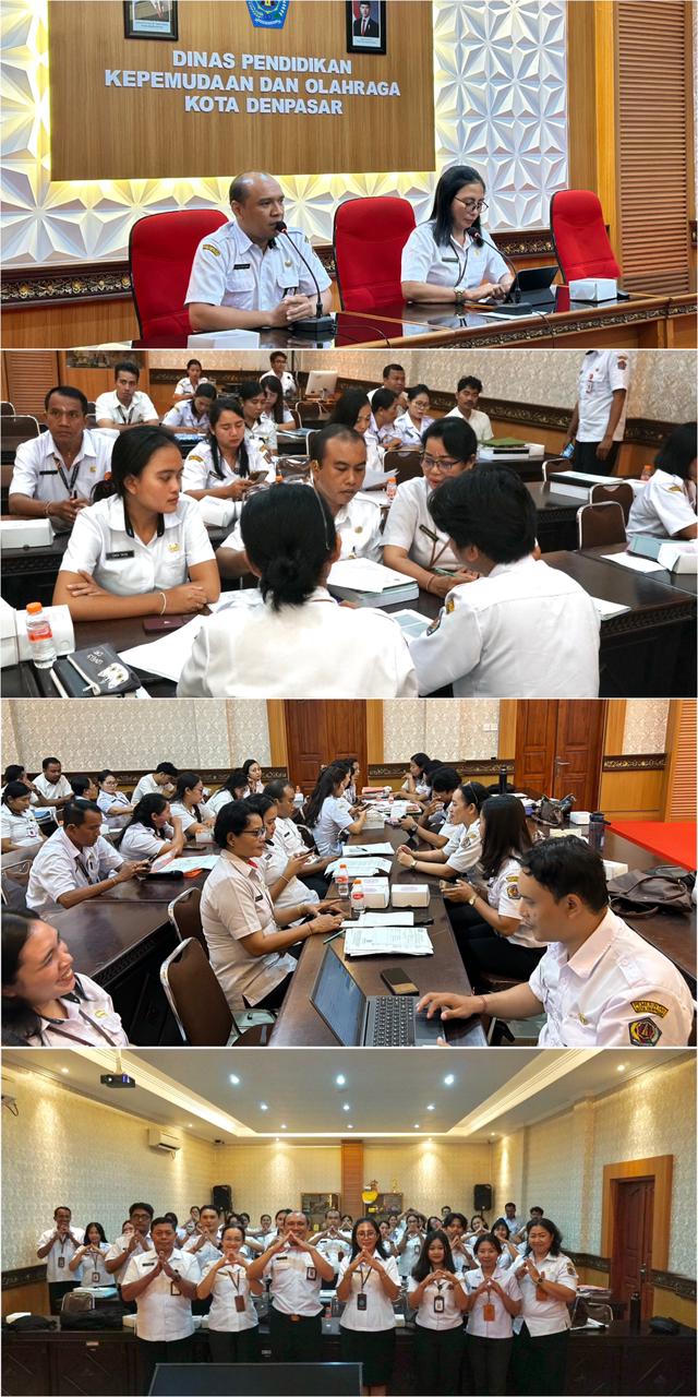 Pembinaan Pengelolaan Kearsipan – Dinas Pendidikan, Kepemudaan dan Olahraga Kota Denpasar