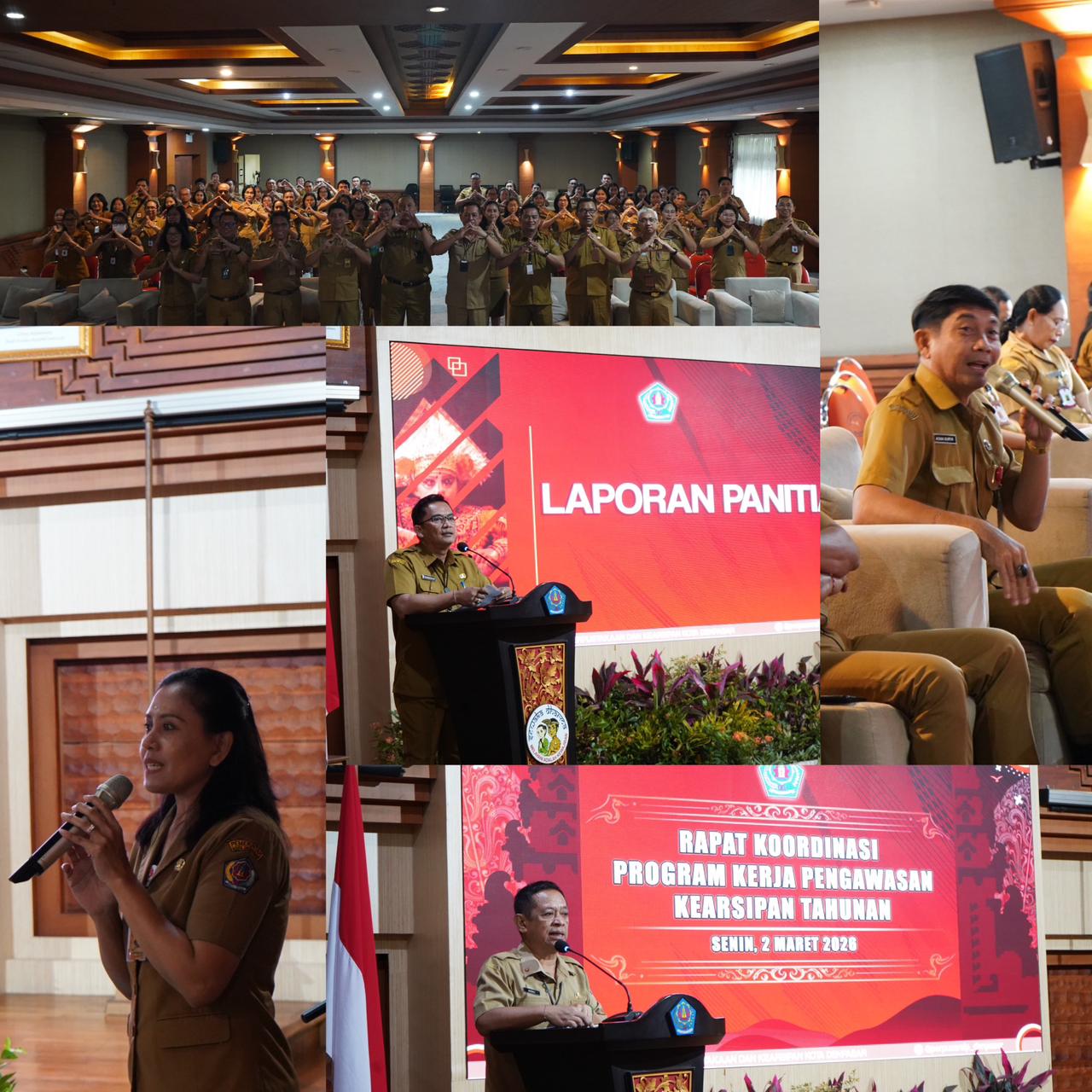 Rapat Program Kerja Pengawasan Kearsipan Tahunan : Komitmen Langkah Awal Menuju Denpasar Tertib Arsip