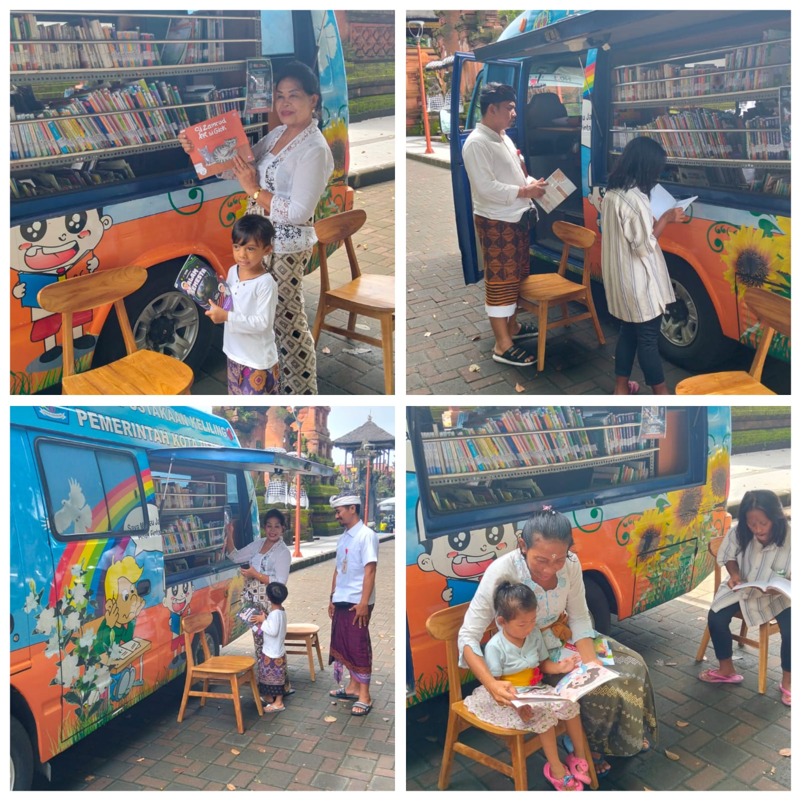 Perpustakaan Keliling (PUSLING) – Pura Agung Jagatnatha Kota Denpasar (3/3/2026)