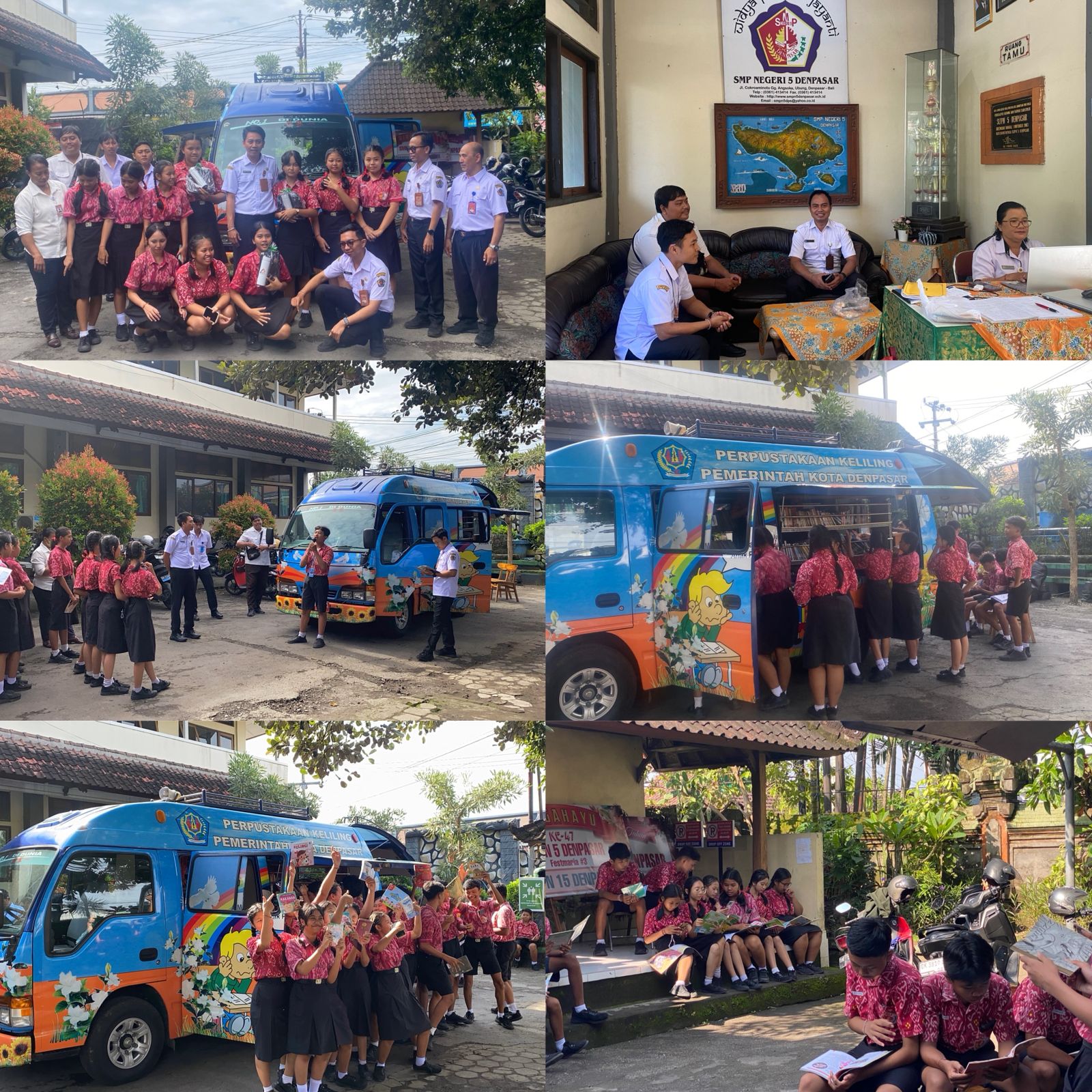 Perpustakaan Keliling (PUSLING) – SMP Negeri 5 Denpasar