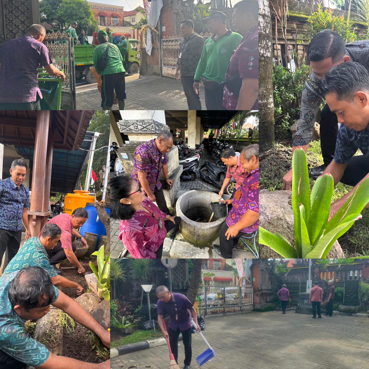 Giat Kerja Bakti Rutin – Di Lingkungan Dinas