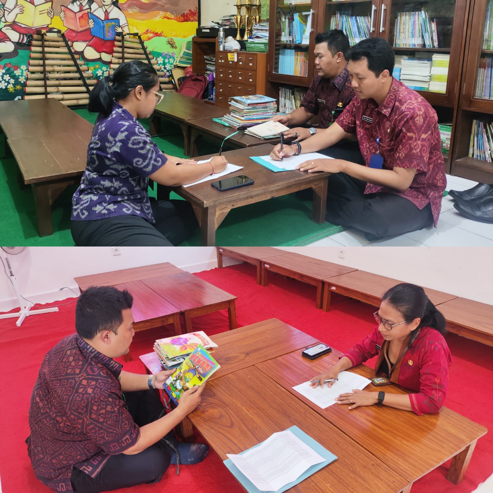 Layanan Silang Pinjam Antar Perpustakaan – SDN 1 Sumerta dan SDN 2 Sumerta