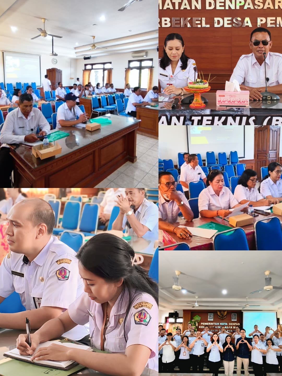 Bimtek Peningkatan Kapasitas Pemerintah Desa – Desa Pemogan