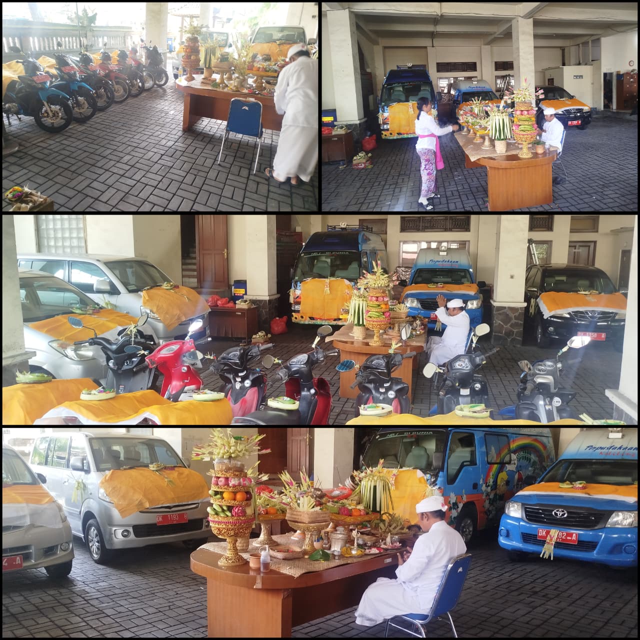 Pelaksanaan Rahina Tumpek Landep – Dinas Perpustakaan dan Kearsipan Kota Denpasar (18/04/26)