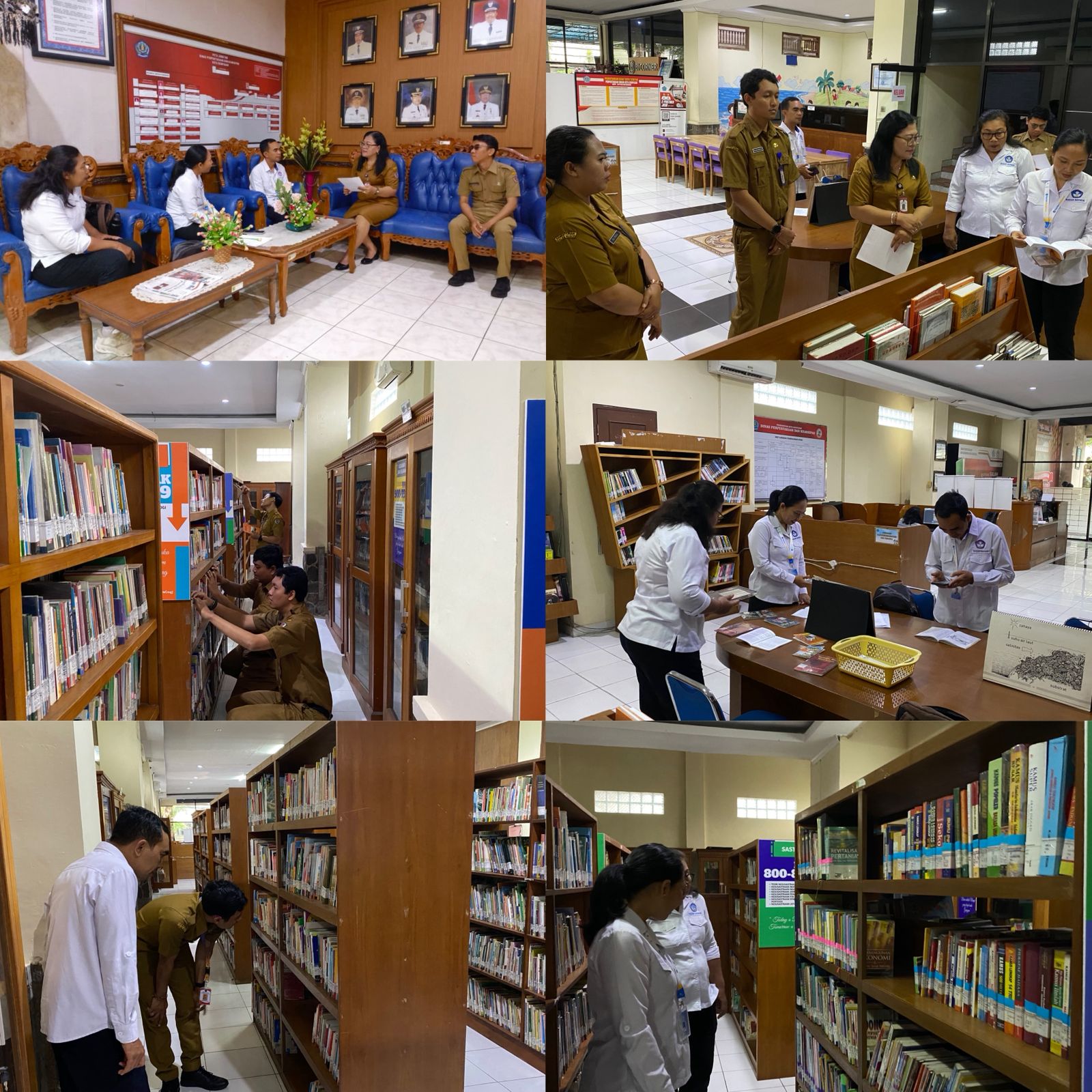 Pemindaian Koleksi Buku Berbahasa Bali – Perpustakaan Umum Kota Denpasar