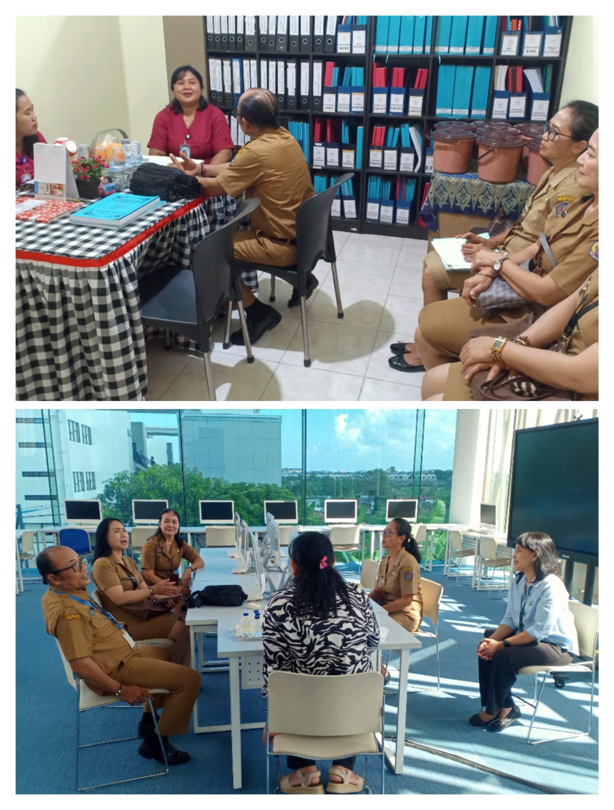 Pembinaan Perpustakaan – SMP Universal dan SD Australian Independent School