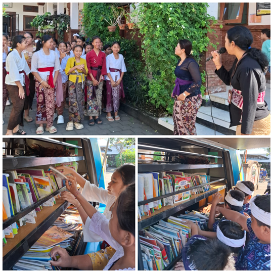 Layanan Perpustakaan Keliling – SDN 3 Sanur (04/06/2026)