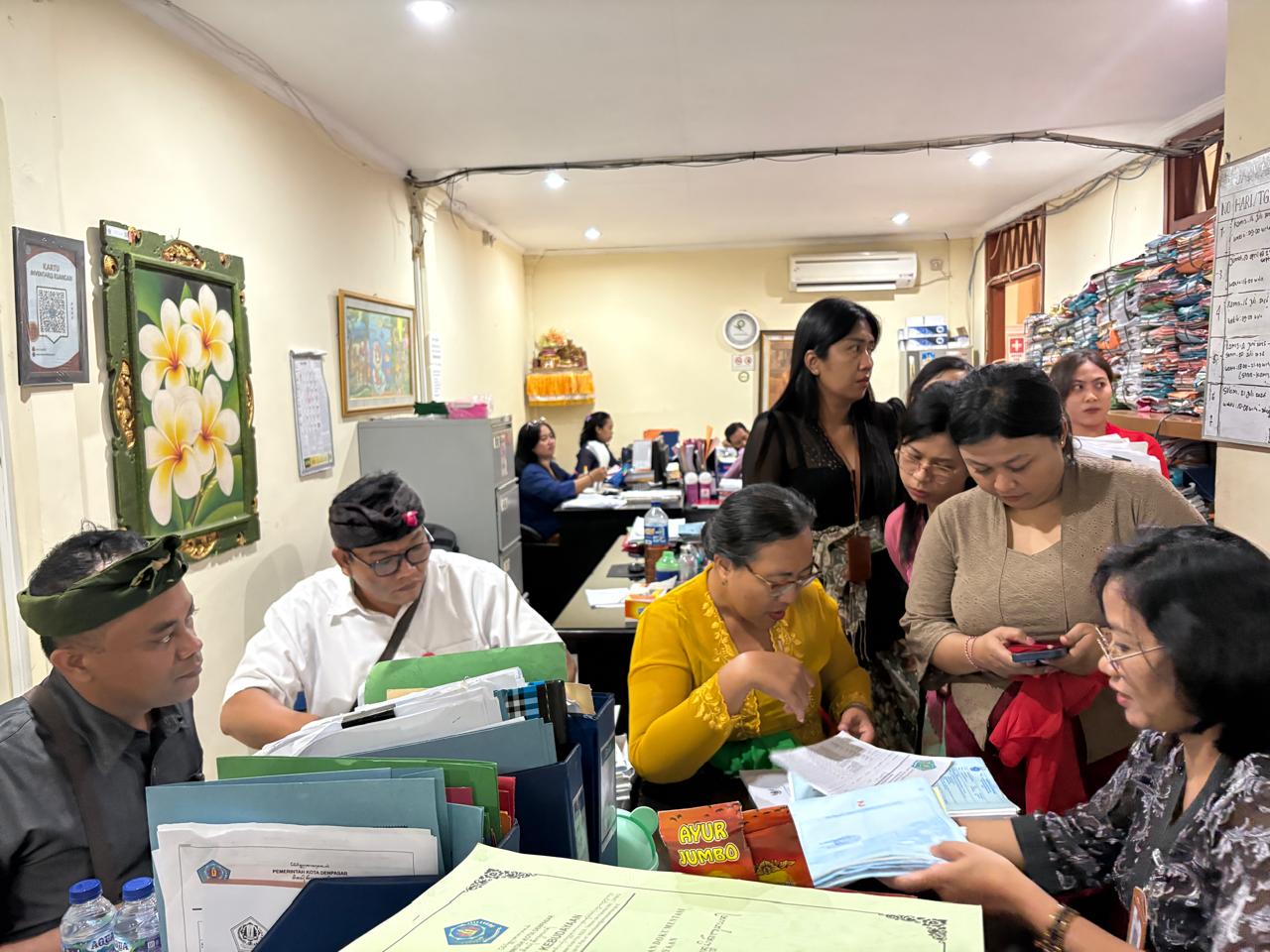 Pendampingan Pemindahan Arsip Inaktif Keuangan – Dinas Kebudayaan Kota Denpasar Tahun 2026