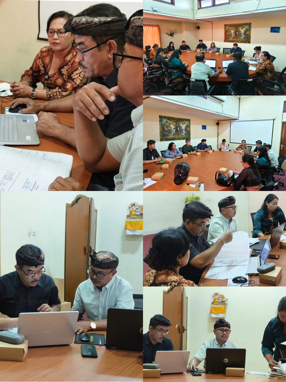 Rapat Verifikasi Arsip Inaktif – Bagian Hukum dan Inspektorat Kota Denpasar 