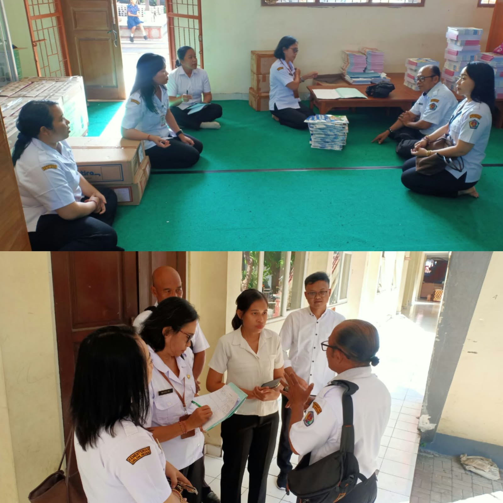 Pembinaan Perpustakaan – SDN 8 Padangsambian dan SMP PGRI 1 Denpasar