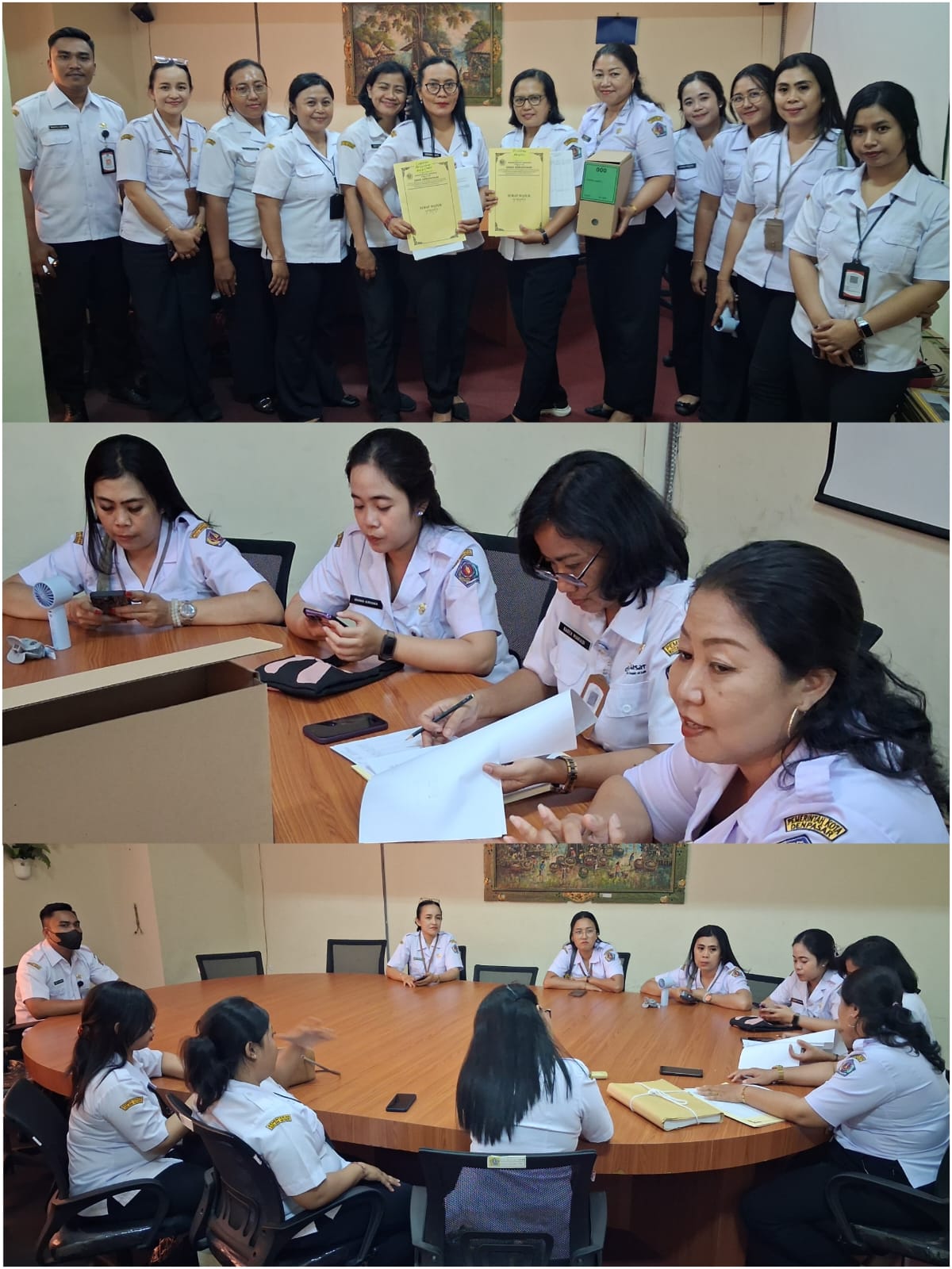 Penyerahan Arsip Statis Hasil Akuisisi – Dinas Kebudayaan Kota Denpasar