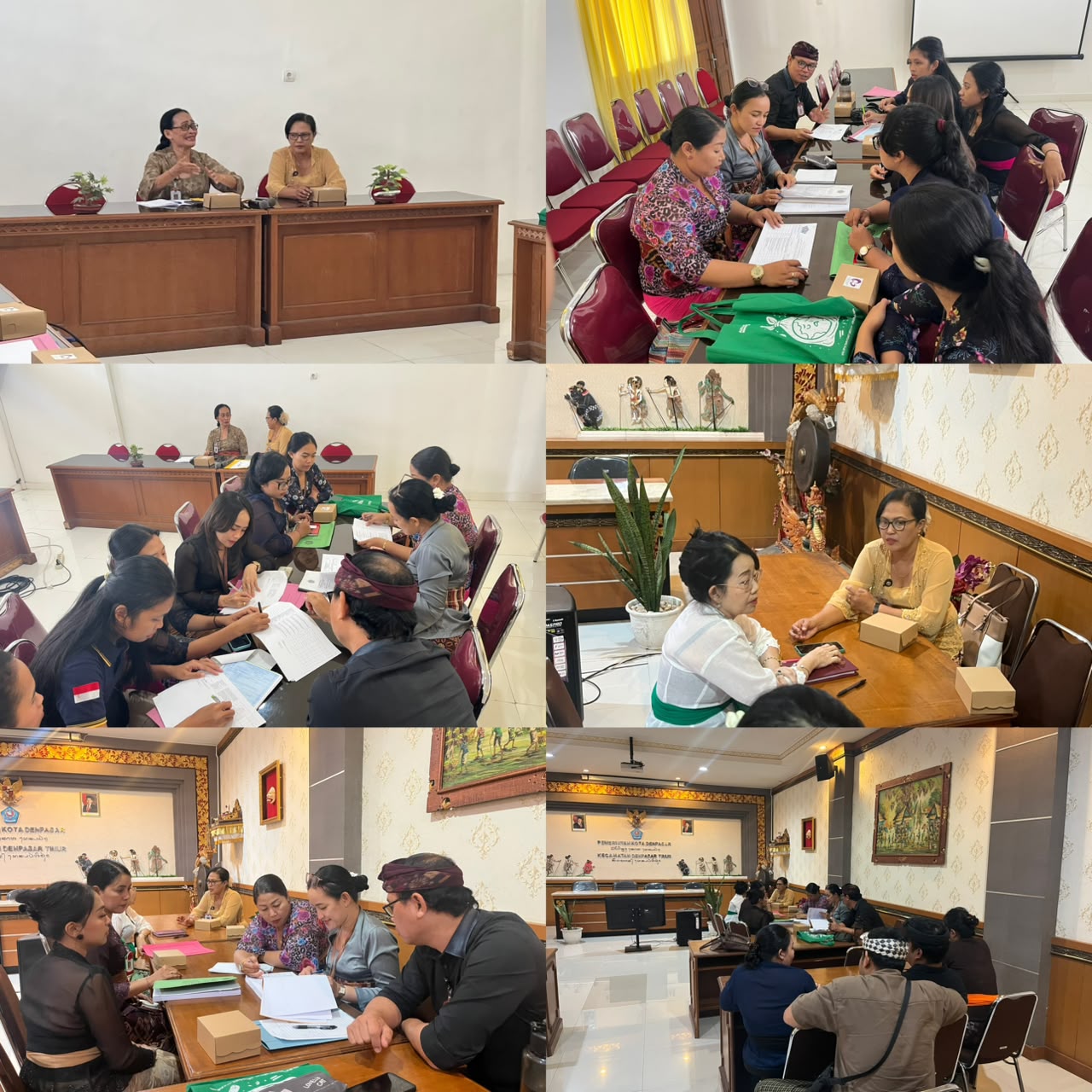 Verifikasi Arsip Statis dalam Rangka Akuisisi Arsip Statis – Satpol PP dan Kecamatan Denpasar Timur