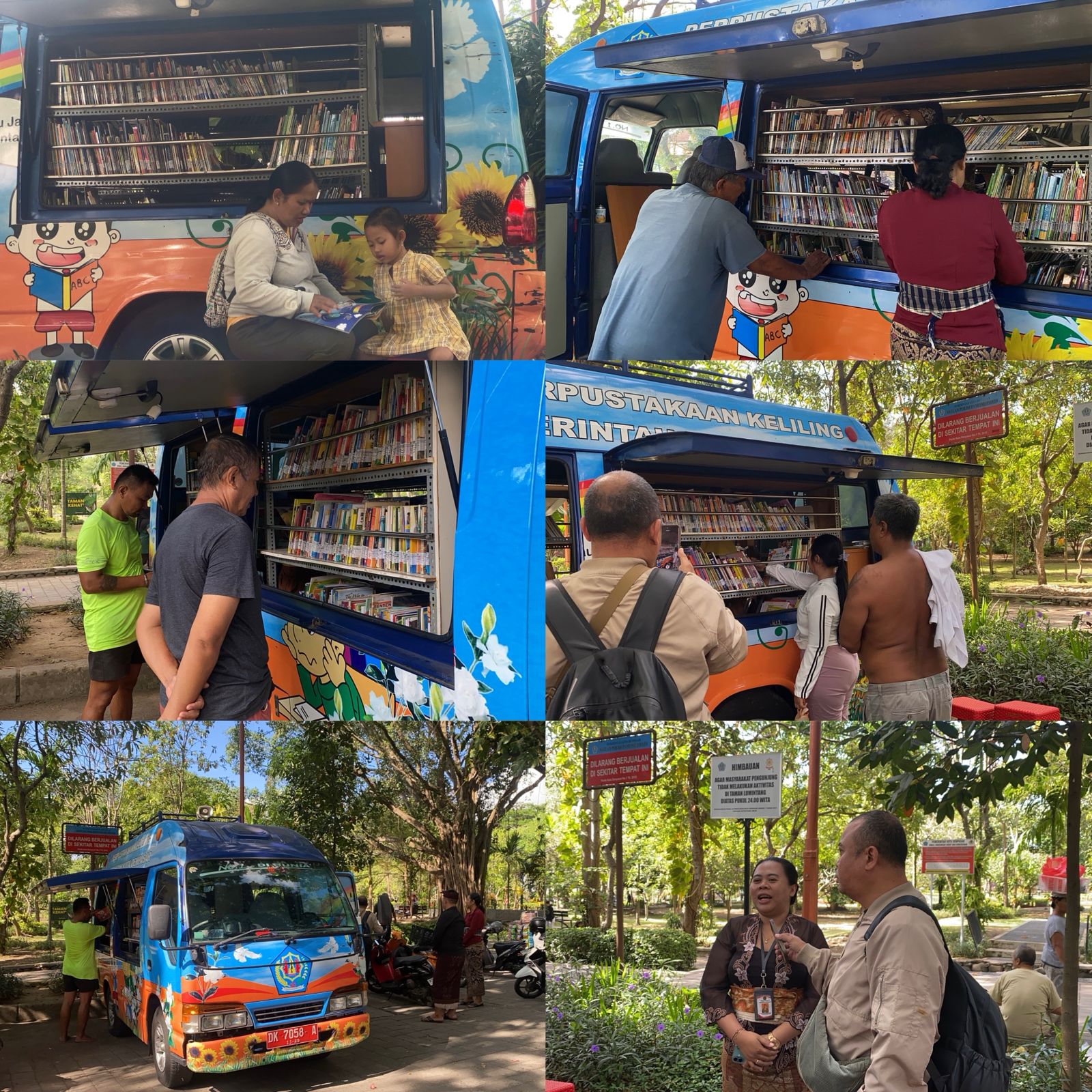 Layanan Perpustakaan Keliling – Taman Kota Denpasar (03/09/2026)
