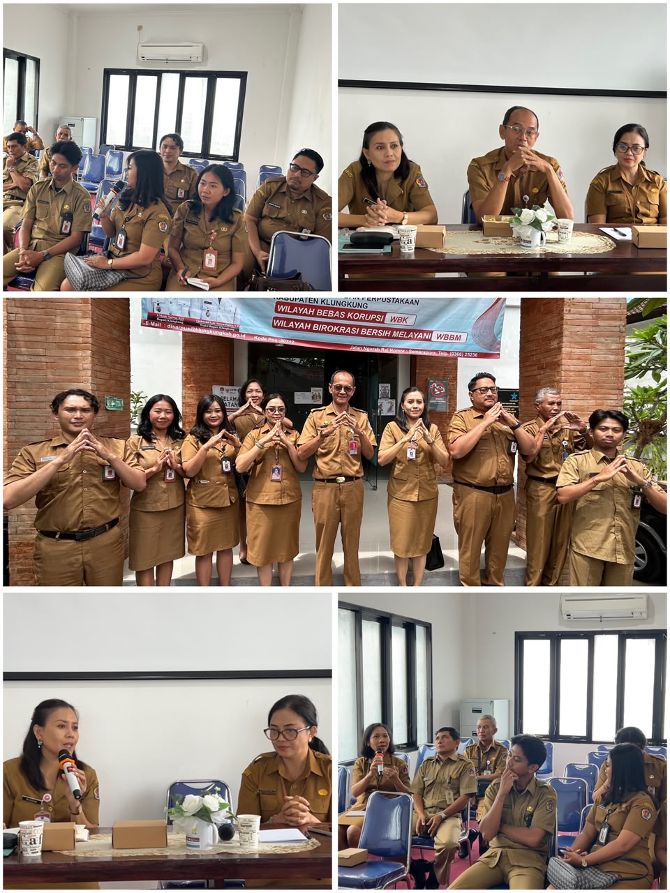 Sharing Session Kearsipan ASKI & ASKE bersama LKD Kabupaten Klungkung