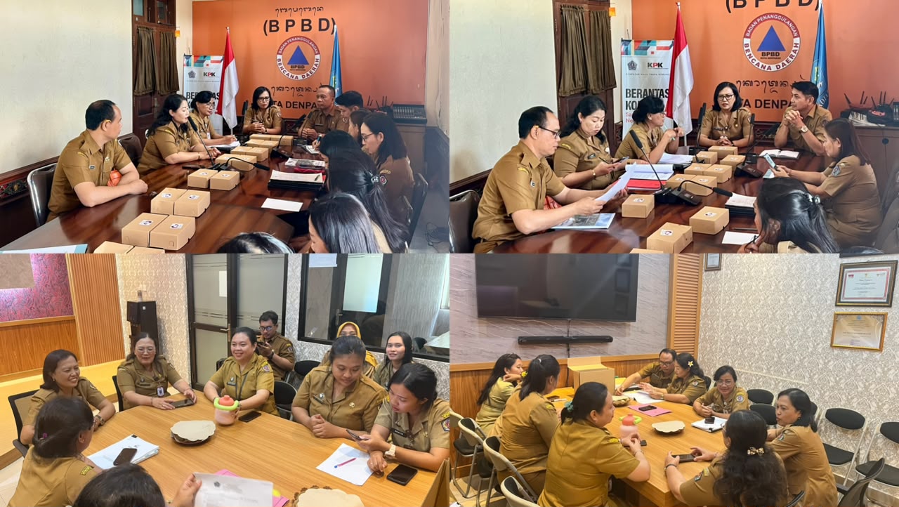 Rapat Verifikasi Akuisisi Arsip Statis – BPBD dan Kecamatan Denpasar Selatan