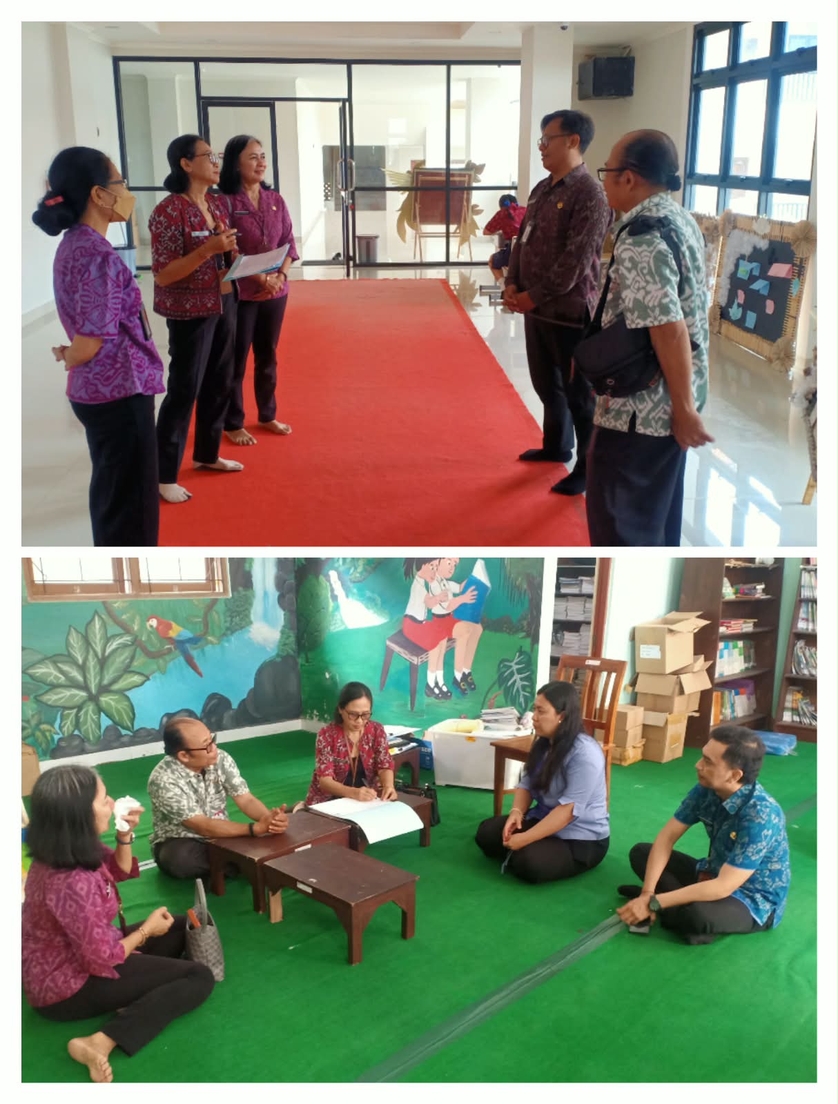 Pembinaan Perpustakaan – SDN 6 Kesiman dan SMP 17 Denpasar