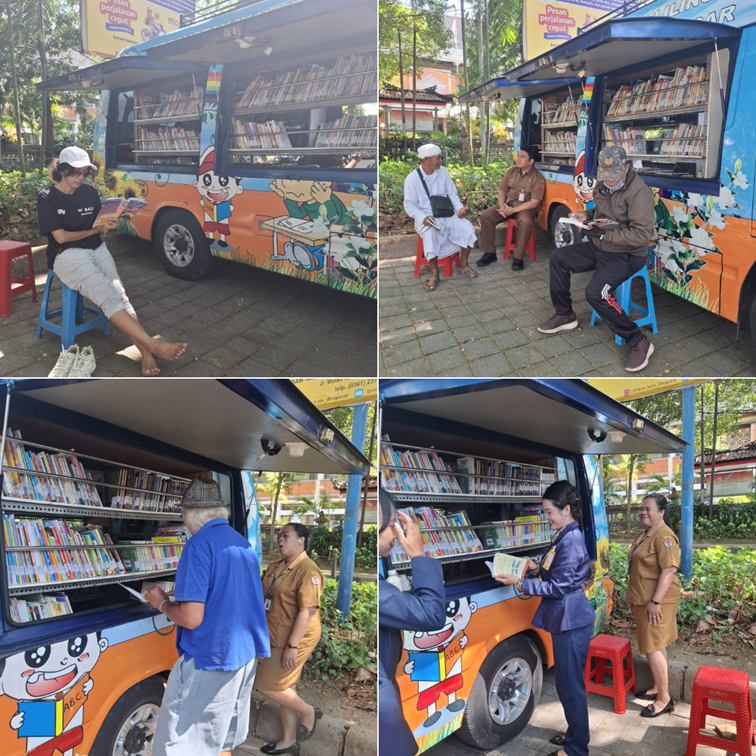 Layanan Perpustakaan Keliling – Program PARTA di Taman Kota Denpasar (14/09/2026)