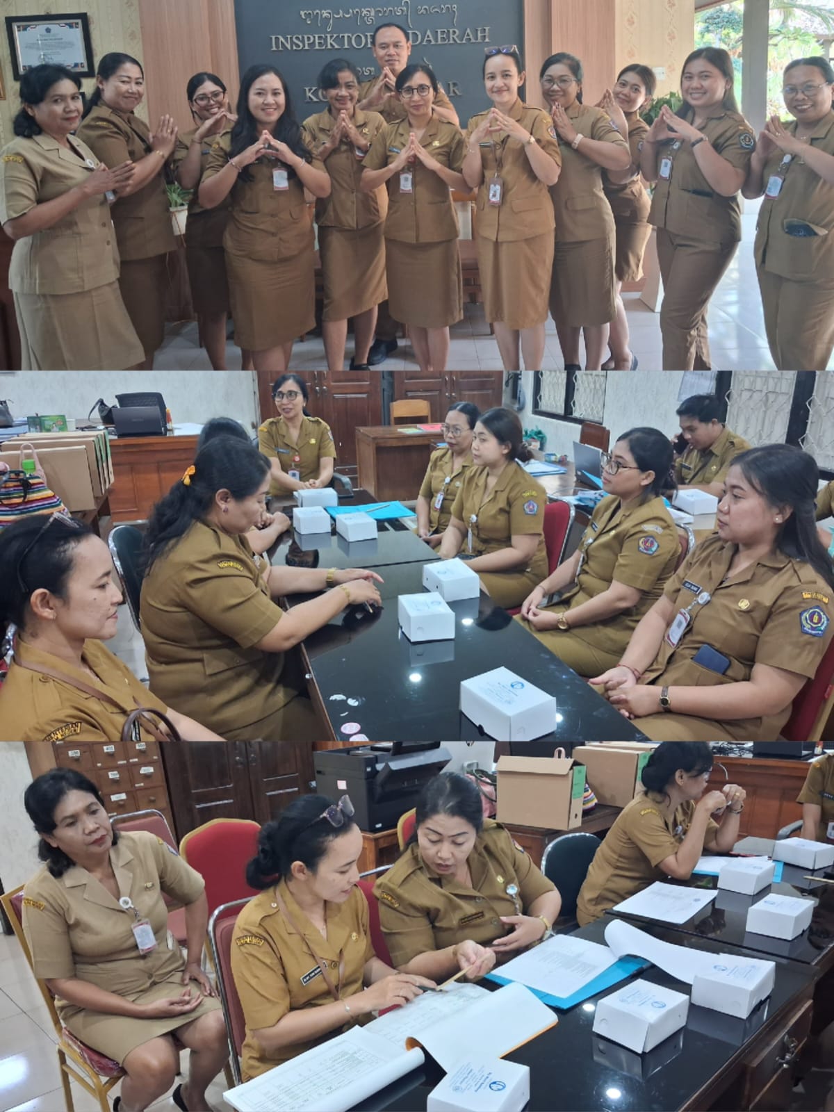 Rapat Verifikasi Akuisisi dan Penyerahan Arsip Statis – Inspektorat Kota Denpasar